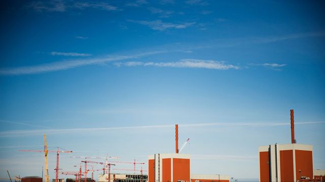 Kraftigt försenat, mycket dyrare än beräknat, men nu kör Olkiluoto 3 för fullt. Foto: Robert Henriksson / SvD / TT.