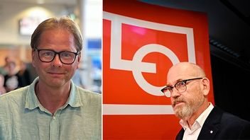 Anders Lindberg och LO:s ordförande Johan Lindholm. Bild: Gustav Fröjdlund/CC BY-SA 4.0/Jonas Ekströmer/TT