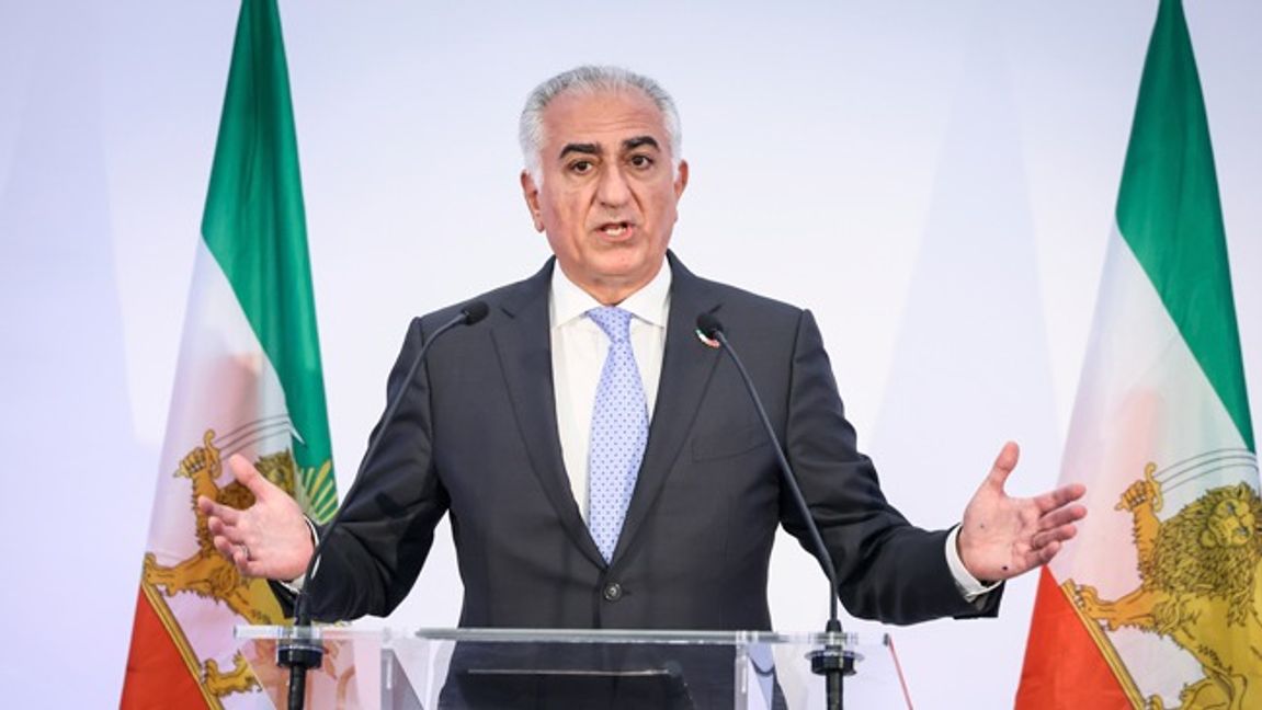 Kronprins Reza Pahlavi. Foto: AP