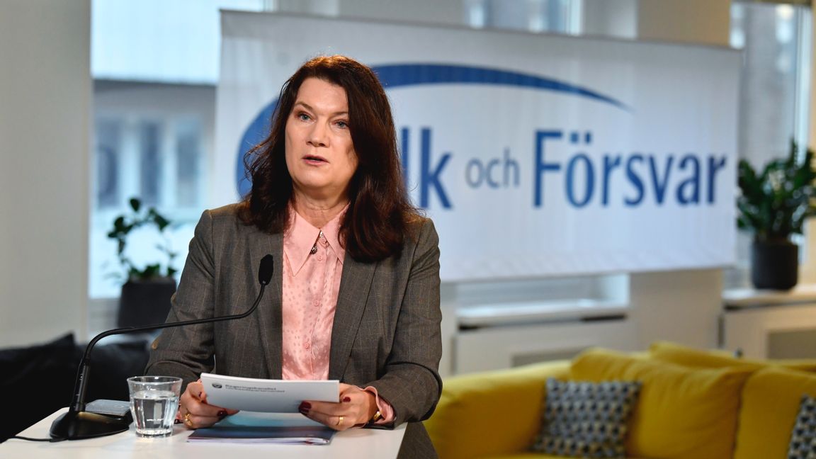 Utrikesminister Ann Linde (S). Foto: Jessica Gow, TT.