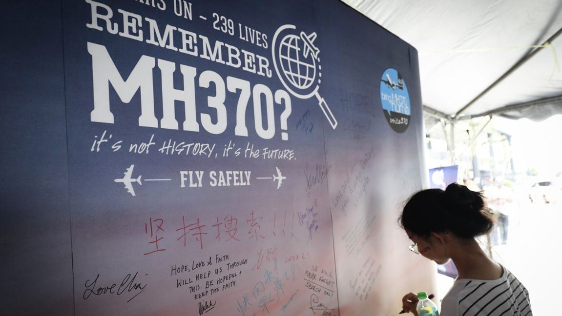 En minnesceremoni för offren på MH370 i Kuala Lumpur, Malaysia. Arkivbild. Foto: Vincent Thian/AP/TT