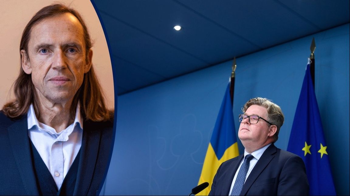 Justitieminister Gunnar Strömmer (M). Foto: Oscar Olsson/TT