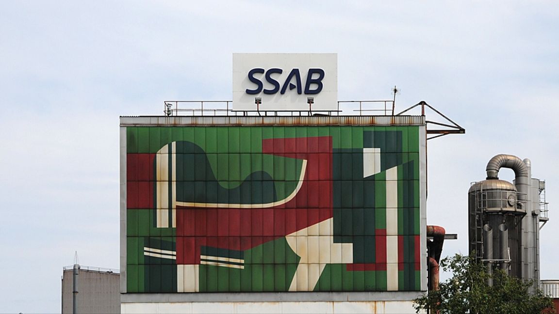 Foto: Genrebild av SSAB-logotyp. Foto :  TS Eriksson  Creative Commons Attribution 3.0