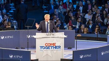 Trump talar inför en AIPAC-konferens. Foto: Lorie Shaull (CC BY-SA 4.0) 