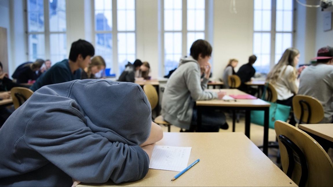 Lärare vittnar om att de inte hinner med alla elever i behov av stöd eller anpassning. Arkivbild. Foto: JESSICA GOW/TT