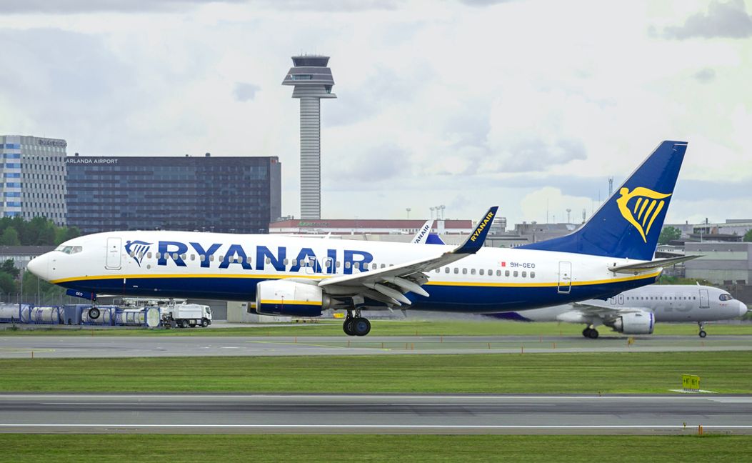 Ryanair inför nya rutter från Sverige efter beskedet om slopad flygskatt. Arkivbild. Jonas Ekströmer/TT