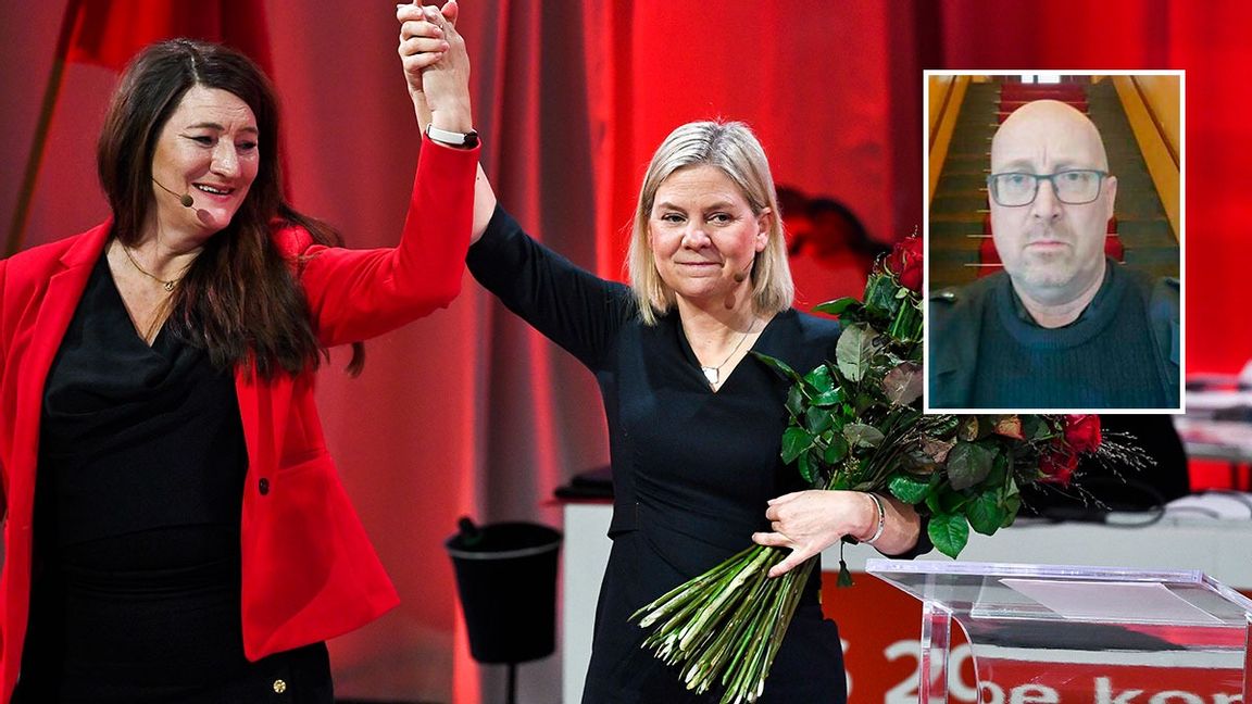 LO-basen Susanna Gideonsson lovar att skjuta till 30 miljoner kronor för att Magdalena Andersson och Socialdemokraterna ska vinna höstens val. Foto: Claudio Bresciani/TT/Privat
