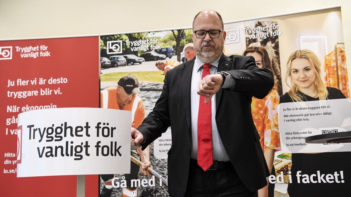 Vem företräder Thorwaldsson - LO, Socialdemokraterna, gruvindustrin eller sig själv? Foto: Fredrik Sandberg/TT