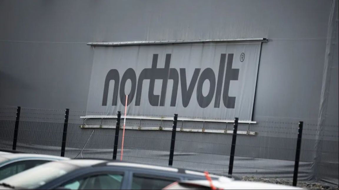Northvolt i Skellefteå har hamnat i blåsväder efter att konsulter arbetat utan lön under hösten 2023. Foto: TT
