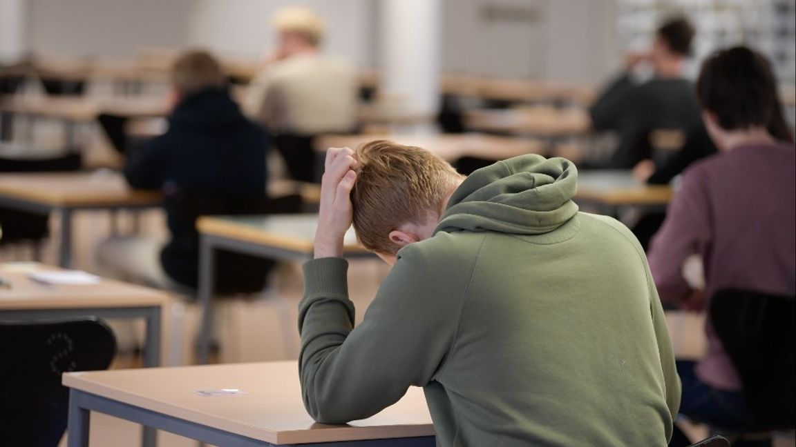 Regeringen vill att ansvaret för högskoleprovet ska förändras. Arkivbild. Foto: Janerik Henriksson/TT.