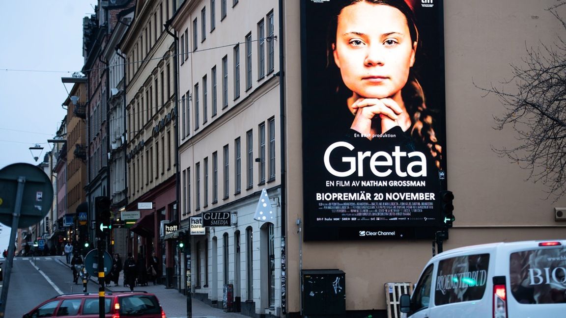 Greta Thunberg.
Foto: Amir Nabizadeh/TT.