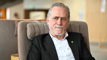 Daniel Helldén, språkrör i Miljöpartiet. Foto: Christine Olsson/TT.