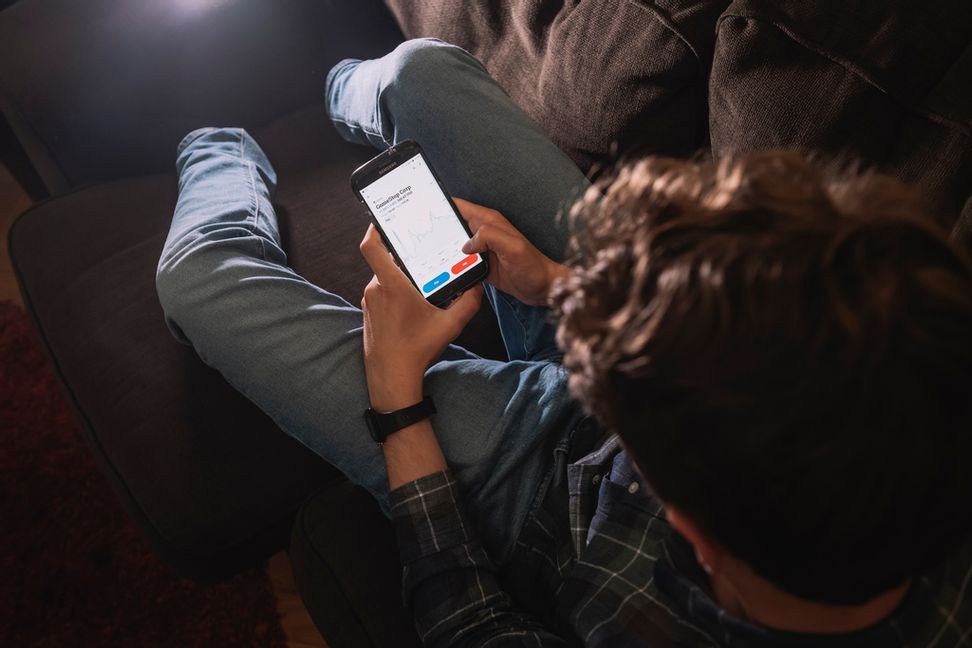 Meme-aktier lockar unga, riskbenägna investerare, de flesta män. Arkivbild. Stina Stjernkvist/TT