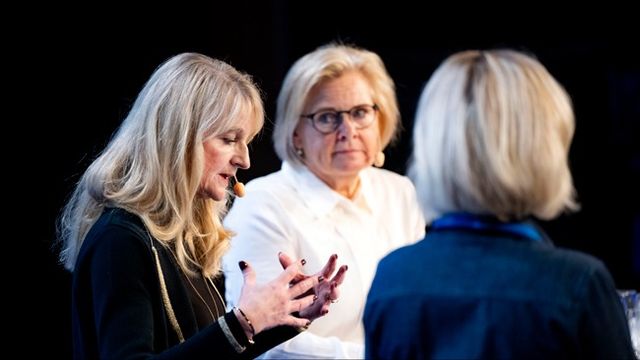 Har Sverige fått ett matriarkat inom myndigheter? Det upplever debattören. På bild, Säpo-chefen Charlotte von Essen och Rikspolischef Petra Lundh. Foto: Pontus Lundahl/TT