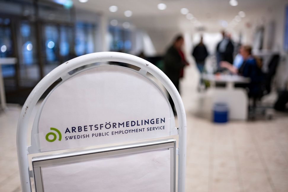 Arbetsförmedlingens datasystem ligger nere. Arkivbild. Foto: Johan Nilsson/TT
