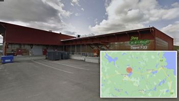 Misstänkt förmål utanför Coop i Falun. Foto: Google