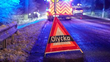 En man i 55-årsåldern avled efter krock med lastbil. Foto: Johan Nilsson/TT