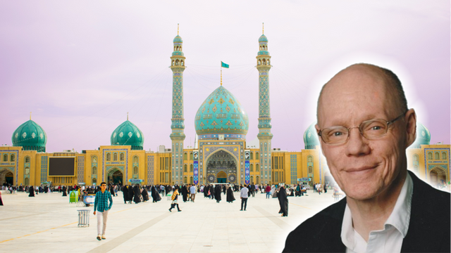 Jamkaran-moskén i Qom, där Mahdin påstås ha uppenbarat sig. Foto: Hossein Bagheri, Unsplash