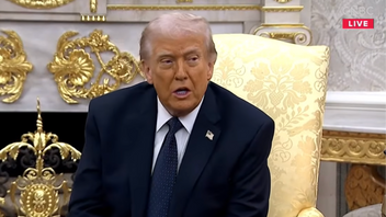 All handel med Spanien kan stoppas, säger Donald Trump. Foto: CNBC/YouTube