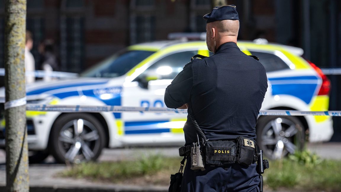 En större polisinsats pågår i södra Stockholm. Foto: Foto: Johan Nilsson (arkivbild)