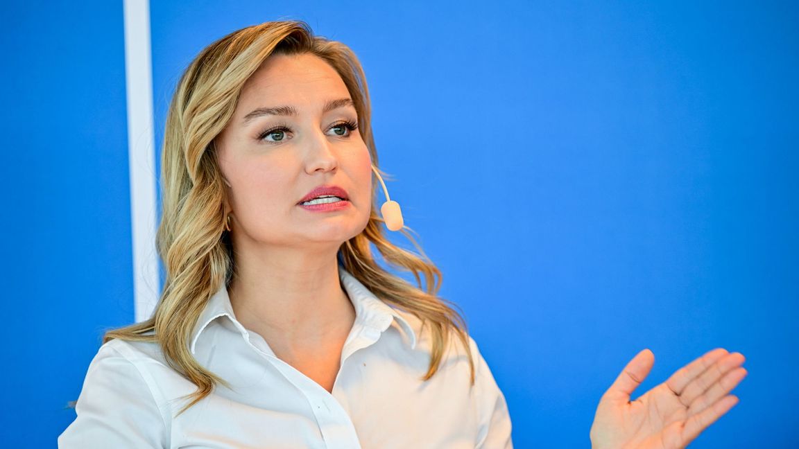 Ebba Busch (KD). Foto: Björn Larsson Rosvall/TT