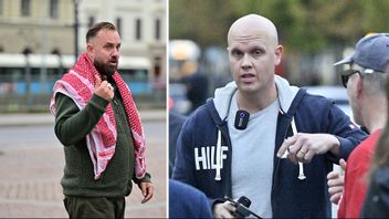 Kristofer Lundberg och Joakim Lamotte anklagade varandra för misshandel. Foto: Björn Larsson Rosvall/Johan Nilsson/TT