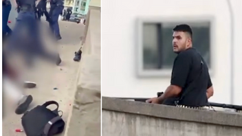 Naveed Akram har identifierats som en av gärningspersonerna bakom masskjutningen i Sydney. Foto: Skärmdump via ABC och India Today/YouTube