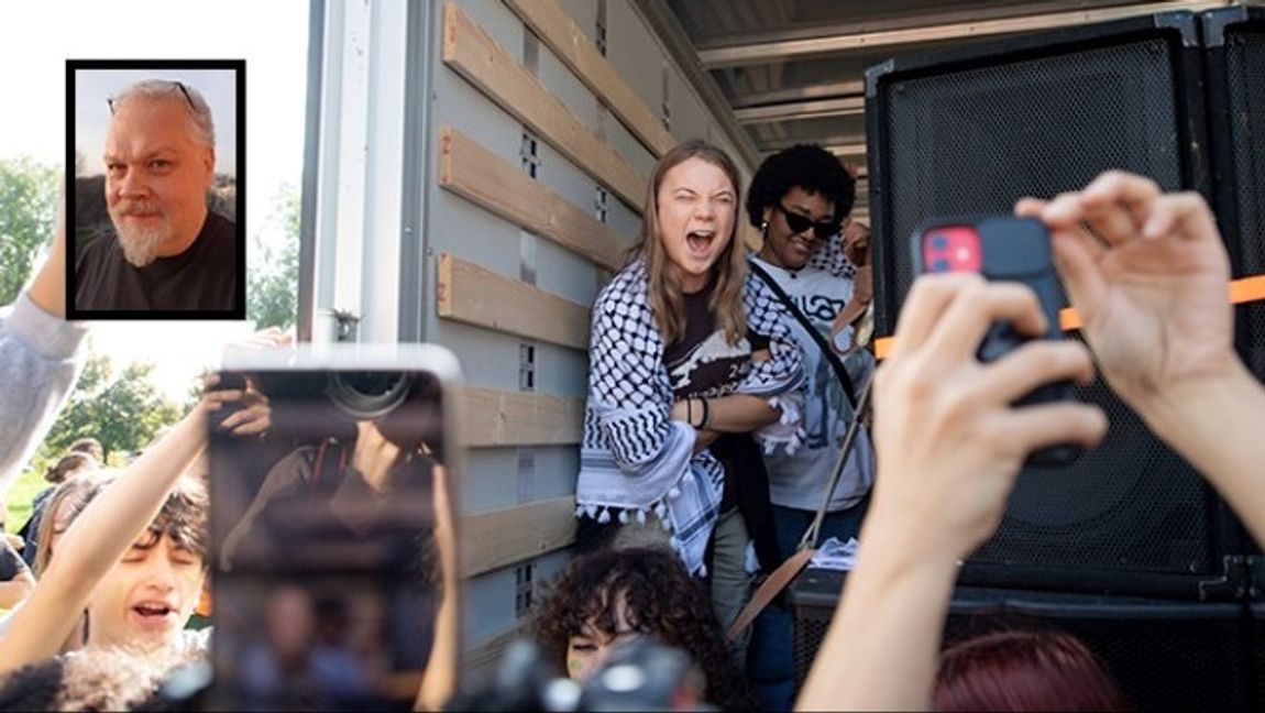 Greta Thunberg har nu blivit vuxen, och ännu argare. FOTO: Claudio Furlan / TT