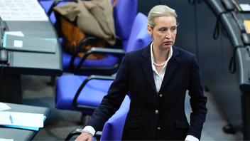 Alice Weidel, partiledare för Alternative für Deutschland (AFD). Foto: Ebrahim Noroozi/AP/TT
