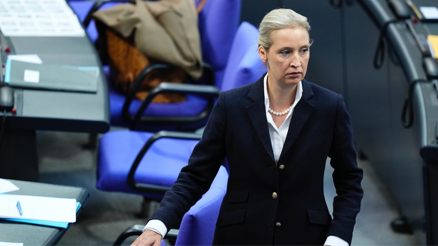 Alice Weidel, partiledare för Alternative für Deutschland (AFD). Foto: Ebrahim Noroozi/AP/TT