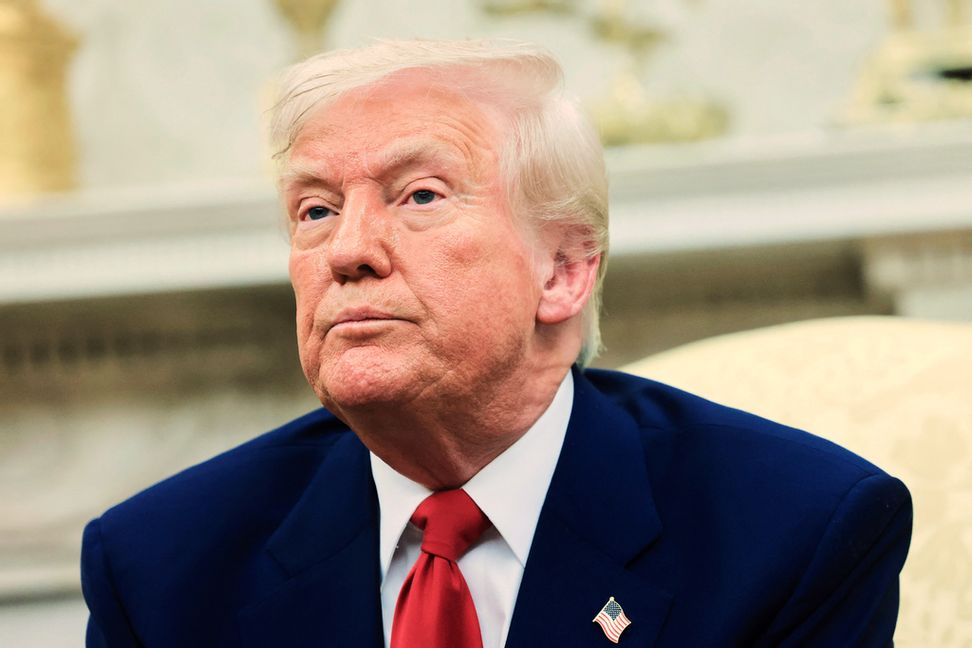 Donald Trump är inte nöjd med EU:s förslag om noll-tullar på industrivaror. Foto: AP/TT