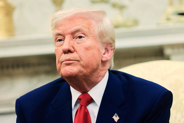 Donald Trump är inte nöjd med EU:s förslag om noll-tullar på industrivaror. Foto: AP/TT