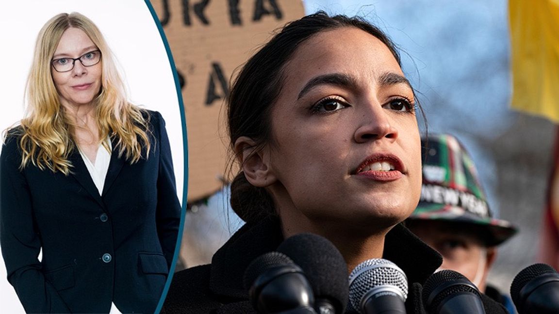 Alexandria Ocasio-Cortez och andra vänsterdemokrater har måhända dabbat sig? Foto: Jacquelyn Martin/AP/TT