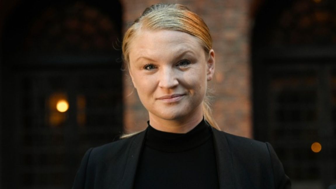 Clara Lindblom (V). Foto: Fredrik Sandberg/TT.