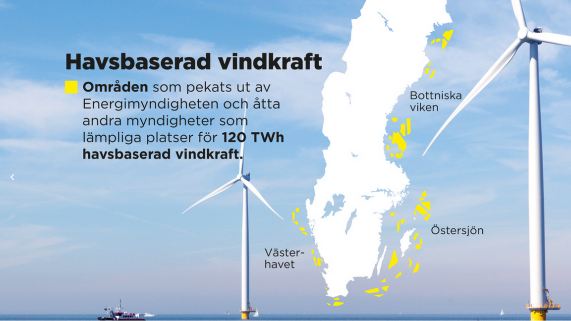 Rapporten pekar ut flest områden i Östersjön, men här är också konflikterna med försvaret som störst. Foto: Johan Hallnäs.