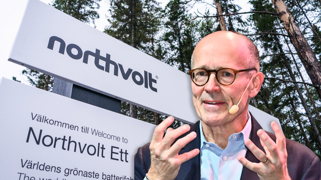 Harald Mix förlorade 175 miljoner kronor när Northvolt gick i konkurs men försvarar fortfarande satsningen på gröna industriprojekt. Montage. Foto: Axel Hilleskog/SvD/Claudio Bresciani/TT