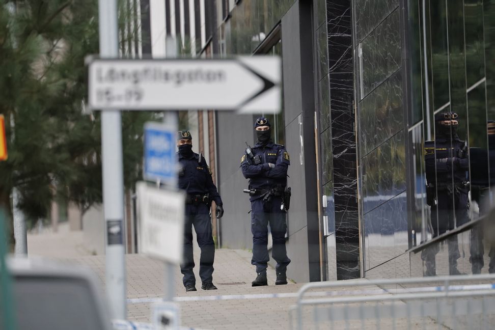 Elbit Systems i Göteborg utsattes i början av oktober för en skottlossning. Arkivbild. Adam Ihse/TT