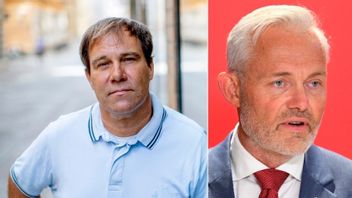 Martin Wannholt Demokraterna och Jonas Attenius (S). Foto: Adam Ihse, Lars Schröder/TT