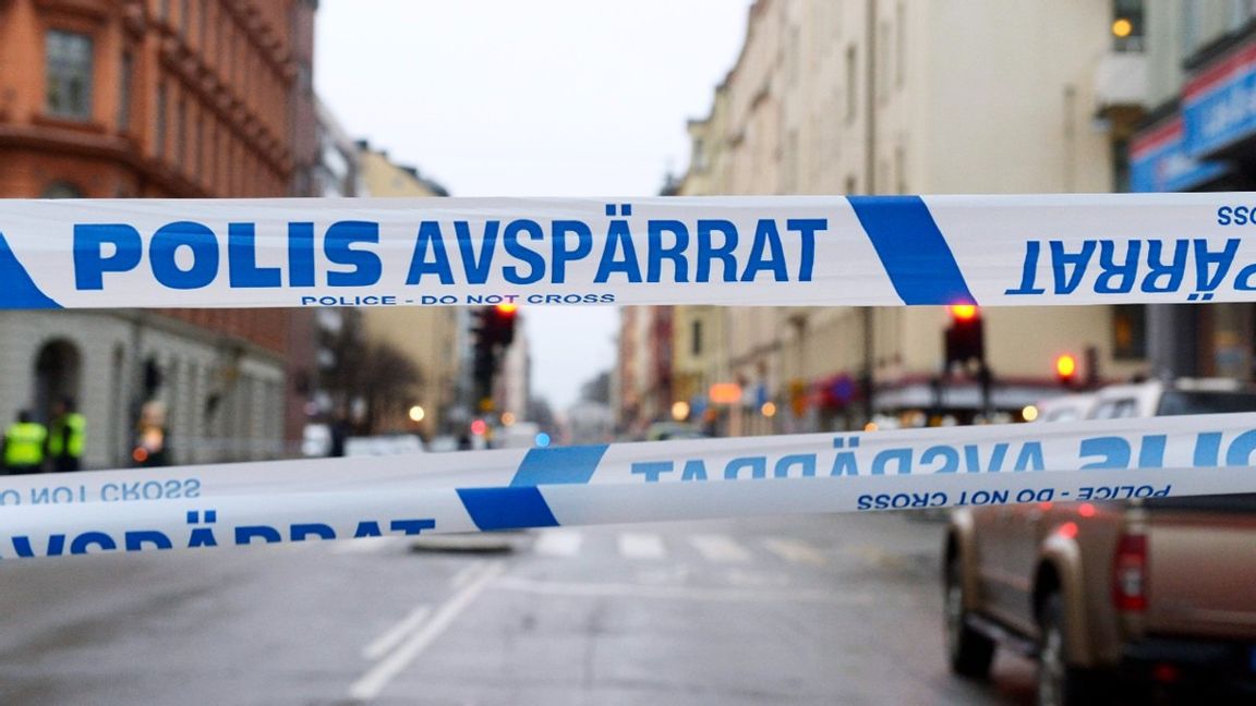 Explosionen skedde i ett trapphus på Roslagsgatan 15. Foto: Bertil Enevåg Ericson//TT