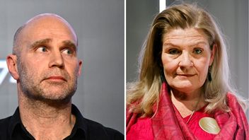 Klas Wolf-Watz skriver att Cecilia Uddéns opartiskhet och trovärdighet inte har påverkats. Till höger Cecilia Uddén. Foto: Caisa Rasmussen/Christine Olsson/TT