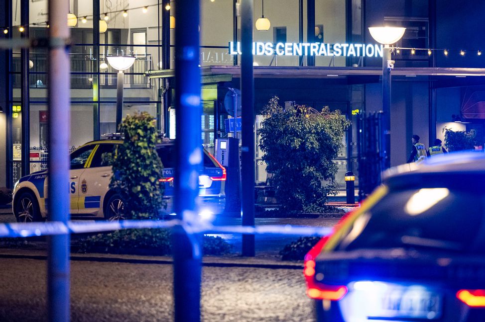 På kvällen den 28 januari sköts en man ihjäl på Lunds centralstation. Många människor var i rörelse i området. Arkivbild. Foto: Johan Nilsson/TT
