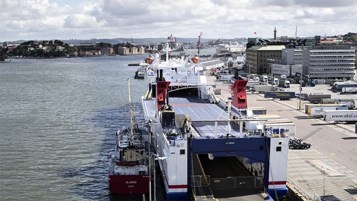 Göteborgshamn. Genrebild. Foto: Björn Larsson Rosvall/TT