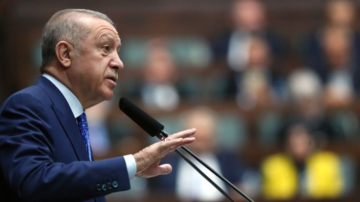 Turkiets president Recep Tayyip Erdogan. Foto: TT NYHETSBYRÅN