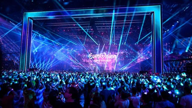 Israel får tävla i nästa Eurovision Song Contest. Arkivbild. Foto: Jessica Gow/TT.