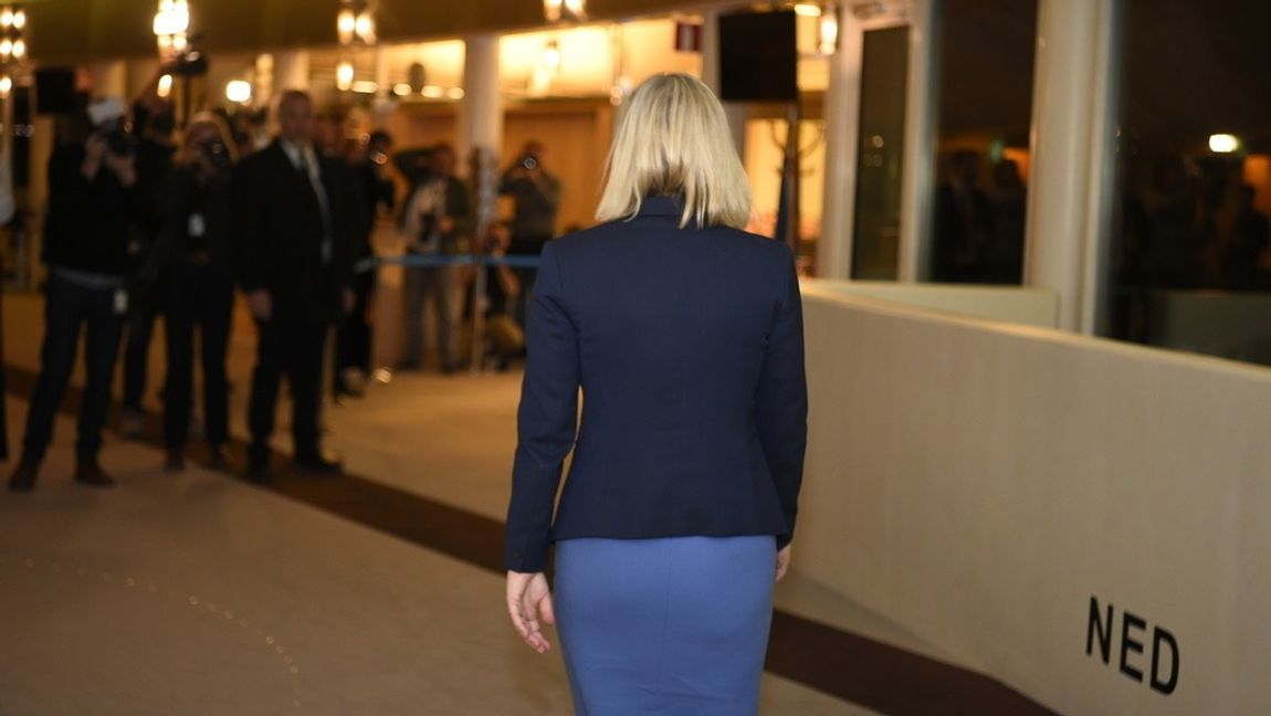 Anderssons avsked var otrevligt och visar på att hon inte kommer att leda en konstruktiv opposition. Foto: Anna-Karin Nilsson/TT