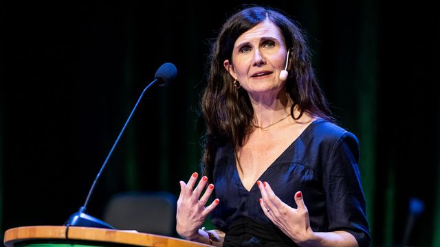 Miljöpartiets före detta språkrör Märta Stenevi. Foto: Christine Olsson/TT