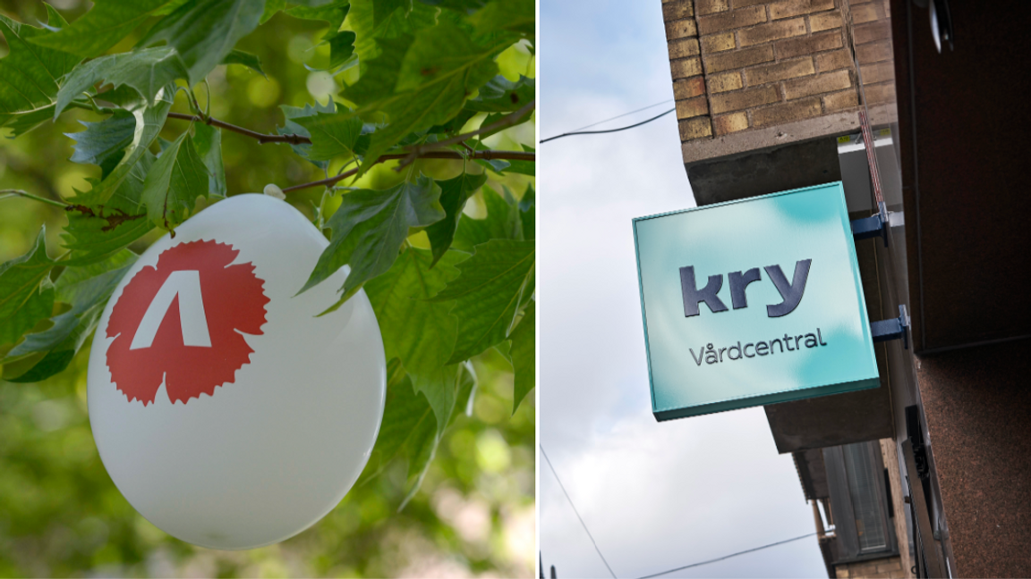 Kry krävs av Region Stockholm på 48,3 miljoner kronor för felaktig fakturering. Nu vill Vänsterpartiet se konsekvenser även på nationell nivå. Foto: Janerik Henriksson/Simon Rehnström/SvD/TT