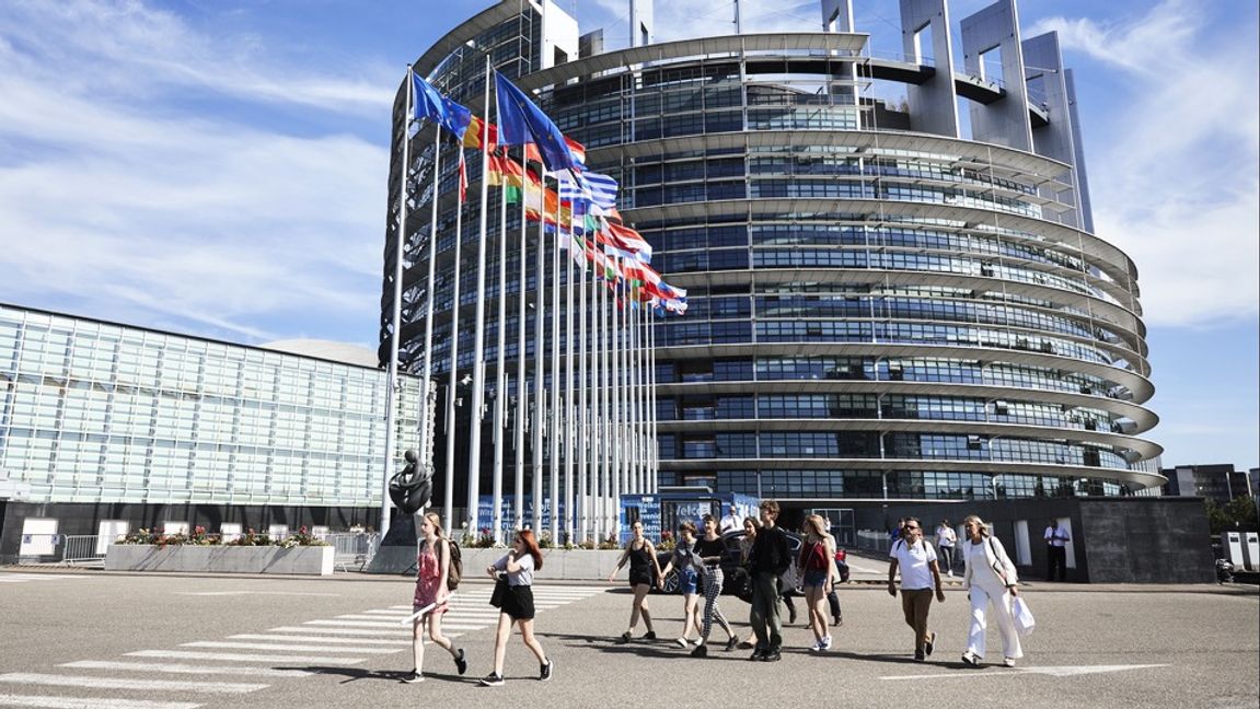 EPP är största partiet i Europaparlamentet där Moderaterna och Kristdemokraterna ingår. Foto: Fredrik Persson/TT