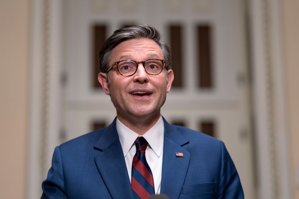 Republikanske talmannen Mike Johnson. Arkivbild. J Scott Applewhite/AP/TT