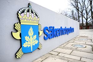 Säpos huvudkontor i Solna. Arkivbild. Foto: Jessica Gow/TT